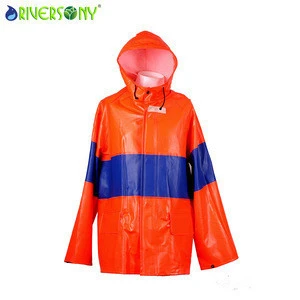 Hot Sale Customized Color Orange Raincoat Adult Poncho Ladies Raincoat