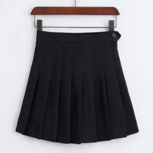 Hot Sale Design Women Fashion Wind Kawaii Cosplay Skirt Summer High Waist Pleated Skirt Short Mini Skirt