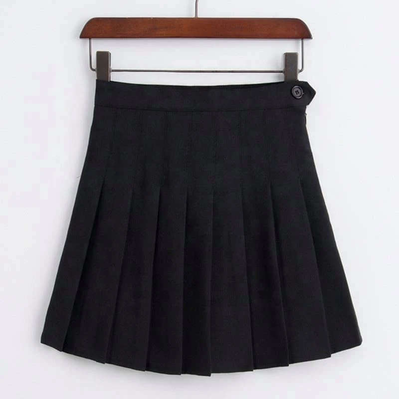 Hot Sale Design Women Fashion Wind Kawaii Cosplay Skirt Summer High Waist Pleated Skirt Short Mini Skirt