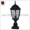 Hot sale E27 antique black color glass cover die casting aluminum outdoor light/ Garden Square Park pillar/wall/pendant light
