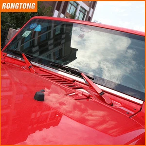 Hot sale for ABS Front Car Window Windshield Wiper Decoration Cover Trim For Jeep JK Wrangler