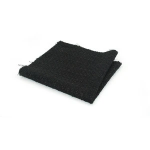 Hot sale houndstooth knit nylon rayon jacquard woolen coat Tweed fabric