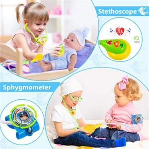 Hot Sale Kids Plastic Educational Medical Toy Pretend Play Doctor Set Toys