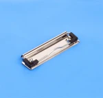 Hot sale new design iron board clip with pen holder clip 120mm 110mm for paper fastener