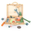Hot sale new style Wooden nut toolbox wooden toys nut toolbox Wooden nut tool toys for kids