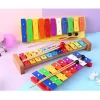 hot sale Orff percussion musical education toys instrument toy mini knock piano xylophone