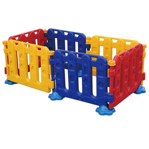 Hot Sale Play Yard Blue Flexible Baby Folding Playpen