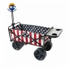 Hot sales in UK market easy handling collapsible cart with wheels