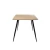 Import Hot Sell Free Sample Home Furniture MDF Top Modern Dining Tables With Metal Legs from China