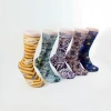 Hot sell new style custom 360 degree digital printed athletic sport socks with excellent quality