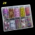 Import Hot sell popular brand  Nail Art Transfer Foil Paper Stickers Flower Valentine Nail designer nail sticker and foil from China