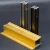 Import Hot selling bathroom waterproof aluminum profile electrophoresis gold with color painted from China