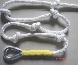 Hot selling high quality nylon mountain polyester climbing wall ropes