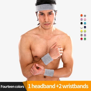 Hot Selling High Quality Sweatband Terry Cloth Wristband