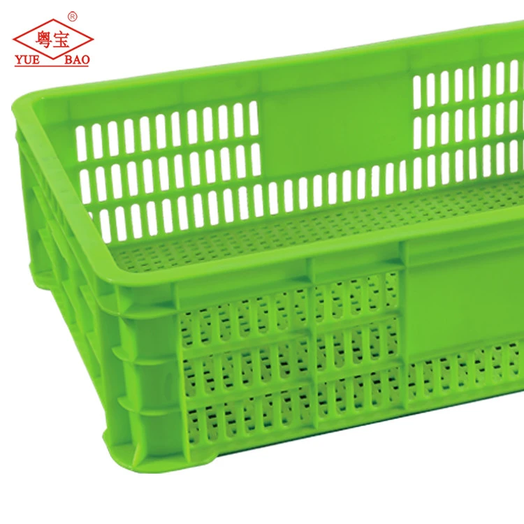 Hot selling live chick box cage poultry chicks mesh wall vegetable transport crate agriculture plastic crates