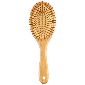 Hot Selling New Design Portable Wooden Hairbrush Custom Hair Brush With Air Cushion Anti-static