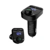 HY82  The smart bluetooth mp3 car charger FM Transmitter Bluetooth Car Kit MP3 Player LED Dual USB QC3.0 fast car charger