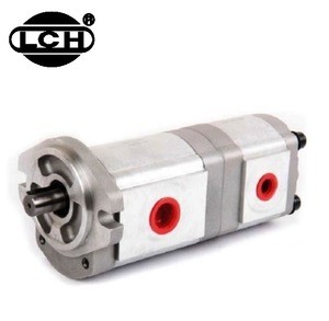 hydraulic double gear pump small /tandem pump