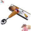 ice cream tools trigger stainless steel ice cream scoop with resin handle