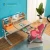 Import In stock popular kid study chair with ergonomic design and study table and chairs kids furniture set from China