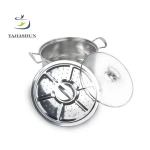 Indonesia Happy Baron 12 pcs Cookware Set Stainless Steel Kitchenware Set Cookware With Steamer