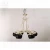 Import Indoor Lighting Gold and black Chandeliers from China