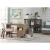 Import Industrial Espresso Wood top and shelves with Metal Base 6 Cube Narrow Bookcase for Living Room/Office from China