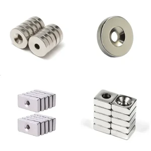 Industrial Magnetic Material Low Price For Sale Countersink Hole Neodymium Magnet N35 N54 Ndfeb Magnets Strong Neodymium Magnet