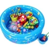 inflatable kids playing round pool/playing water pool mat for fun
