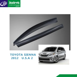 Injection Door visor plastic window visor for Toyota Sienna 2012 U.S.A Auto Exterior Accessories