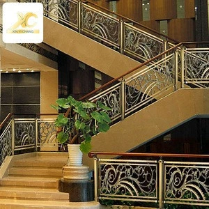 Inox balustrades handrails interior staircase design stairway floor railing indoor railings metal stair banisters