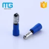 Insulated Blue Male Bullet Connector ,crimp wire Terminals