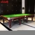 Import International tournament standard high grade 12ft snooker table solid wood brown colour green cloth from China