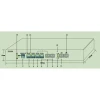 IPA500-420 1U 19 inch 2GE light + 2GE/FE (COMBO) + 2GE/FE electricity Distal desktop grouping device
