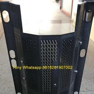 iron rice mill screen with thickness 2.0mm VBF7