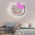 Import Irregular Hello Kitty Shaped RGB LED Lamp Wall Mirror for Dressing Room from China