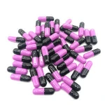 ISO certificate Black veggie HPMC empty hard capsules size 1