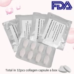 Jelly Mask Collagen Hydrolyzate Tablets 32pcs Collagen Pills for The Renewal of The Fruit Vegetable Mask Machine