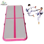 Jiangyue Factory Supplies Wholesale Outdoor Used Cheap Air Tumble Mats Trampoline Inflatable Air Track Gymnastics For Gym