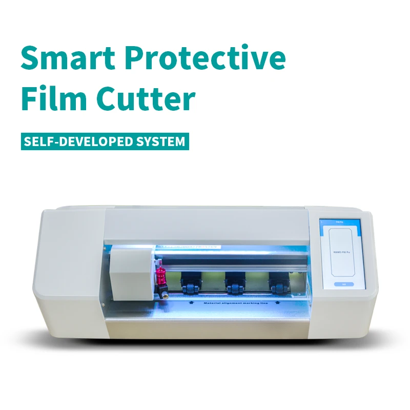 JJT APP control TPU hydrogel manufacture film cutting plotter mobile phone screen protector machine