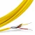 Import k type k thermocouple extension wire cable with fiberglass insulation from China