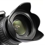 K&F CONCEPT 72MM STANDARD BLACK PLASTIC CAMERA LENS HOOD, CAMERA ACC