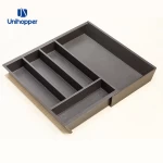Kitchen expandable adjustable wooden cutlery drawer organizer storage tray with drawer divider