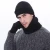 Import Knit Beanie Hat Infinity Scarf Touch Screen Gloves Winter Warm Set for Men from China