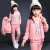 Import Korean thicker fleece embroidery children clothing sets from China