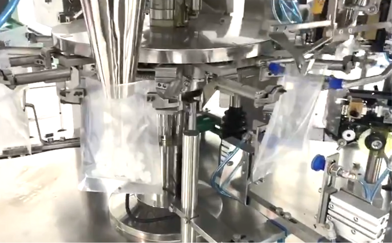 Buy Kv 1kg Sugar Suger Rice Packing Machine Standing Up Bag Filling And ...