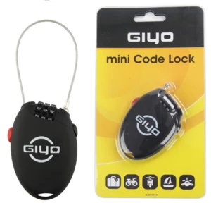 L01 Multi Mini Cable Function Anti Theft Code Cycling Bicycle Helmet Lock Bike Password Lock