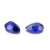 Import Lab created loose gemstones blue sapphire gemstone for sapphire earrings Pear cut 7 carat in stock from China