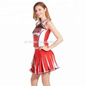 Girls Cheerleader Costume High School Cheerleading Uniform Outfit