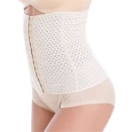 Lady Sport Waist Tummy Girdle Glass Waist Trainer Body Shaper For Ladies Underbust Control Corset